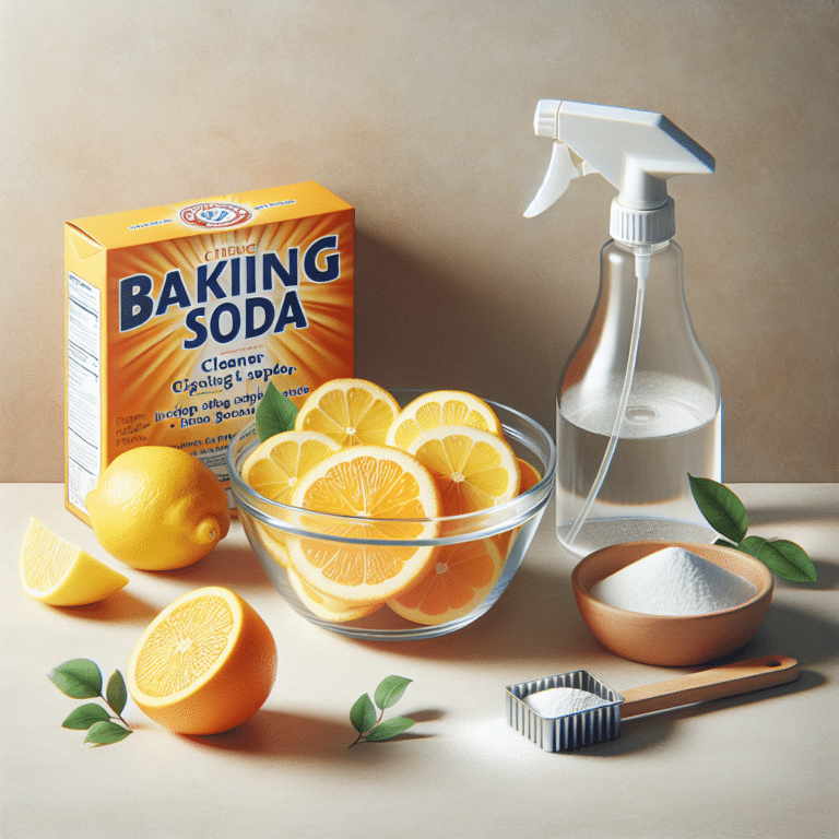How to Make a Citrus and Baking Soda Cleaner