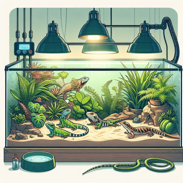 How to Maintain a Healthy Reptile Tank
