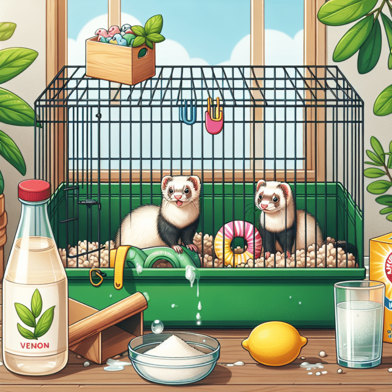 How to Clean Ferret Cages Naturally