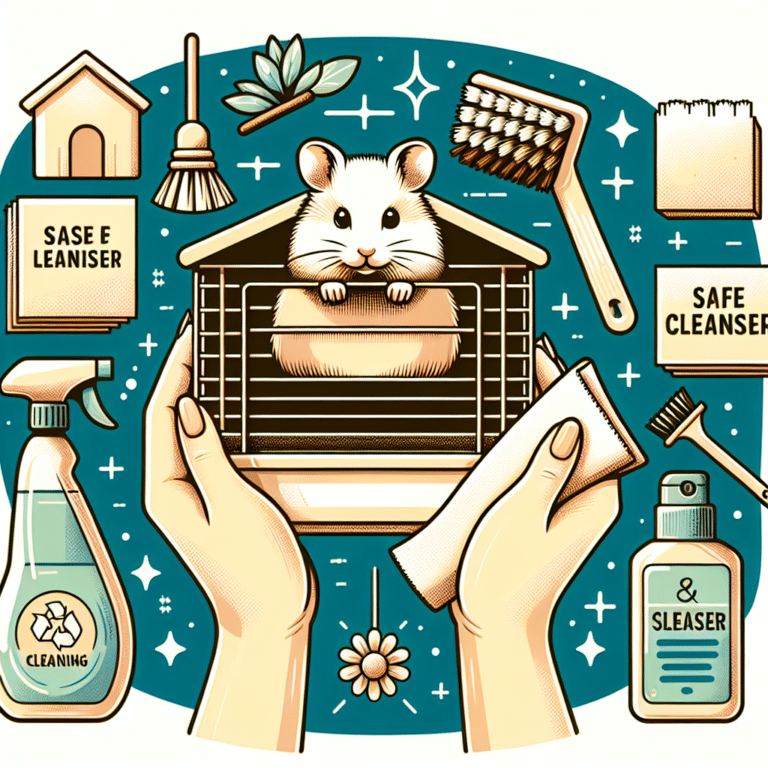 Safe Cleaning Routine for Hamster Habitats
