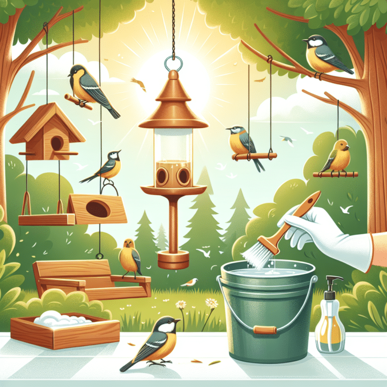 Tips for Cleaning Bird Feeders Safely