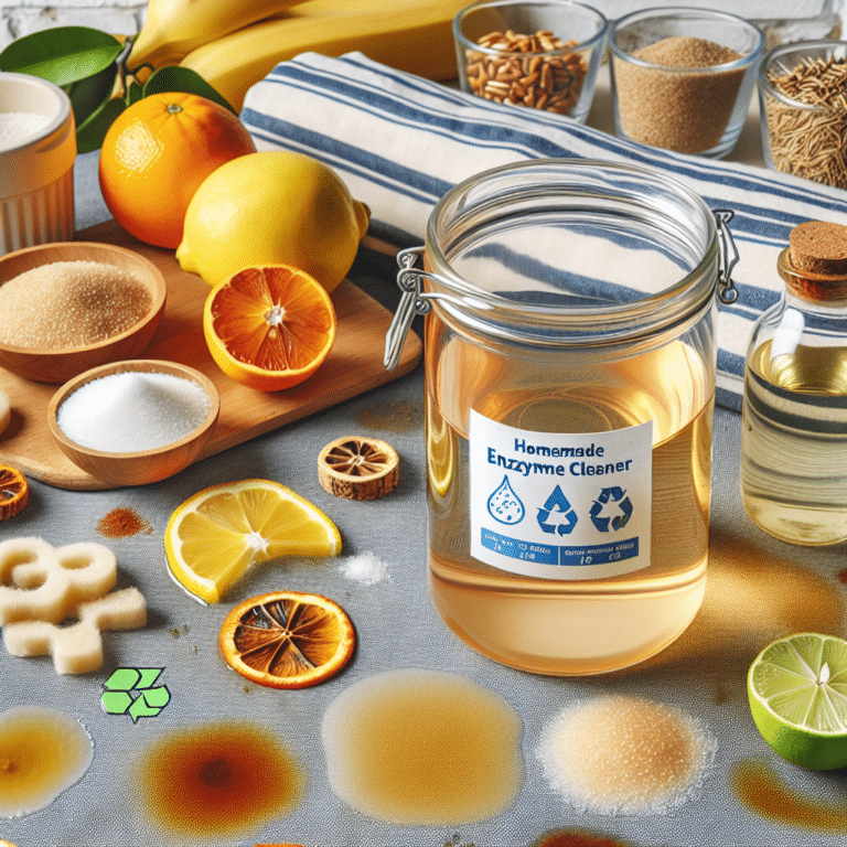 DIY Enzyme Cleaners for Urine Stains