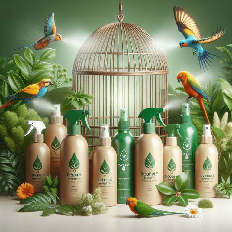 Safe Eco-Friendly Sprays for Bird Cages