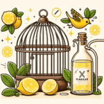 Using Lemon and Vinegar for Safe Cage Cleaning