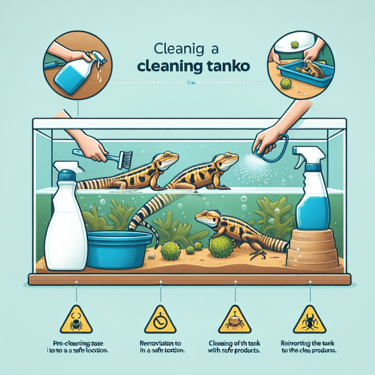 How to Safely Clean Reptile Tanks