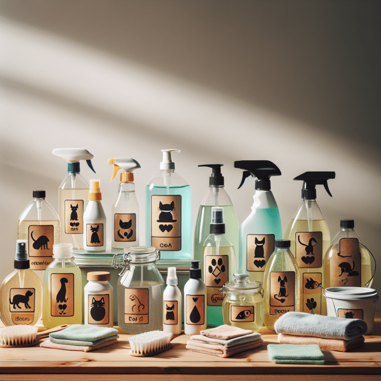 Pet-Specific DIY Cleaning Solutions