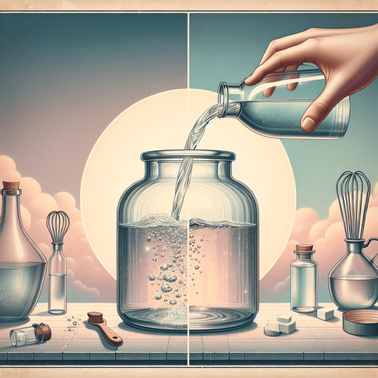 How to Make a Vinegar and Water Cleaning Solution