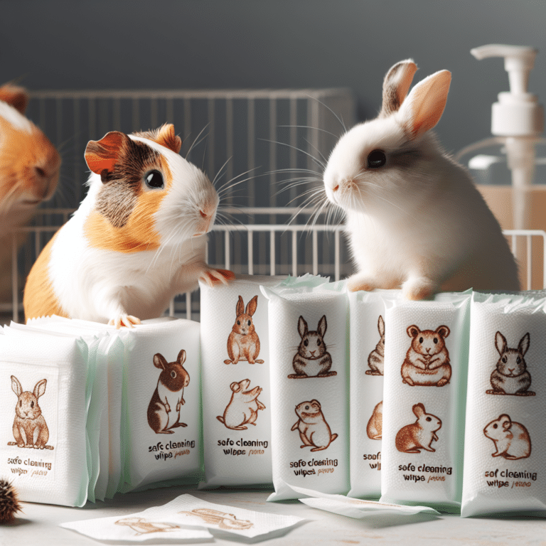 Safe Cleaning Wipes for Small Pets