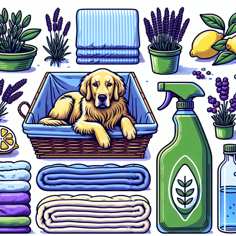 Tips for Cleaning Pet Bedding Naturally
