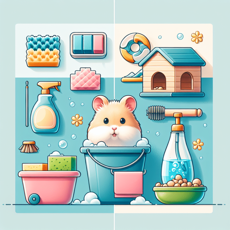 How to Make Non-Toxic Cleaner for Hamster Habitats