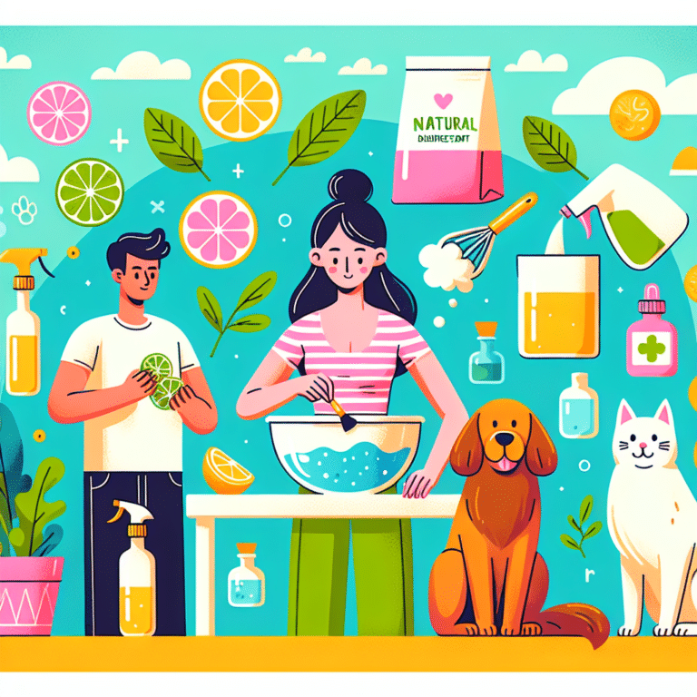 Natural Disinfectants for Pet Owners