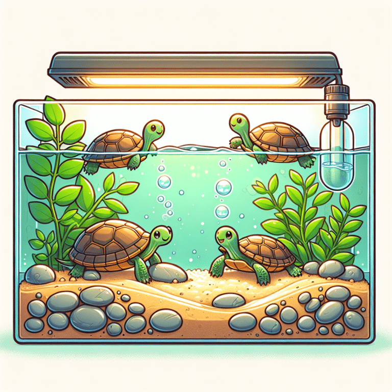 How to Keep Pet Turtles’ Tanks Clean