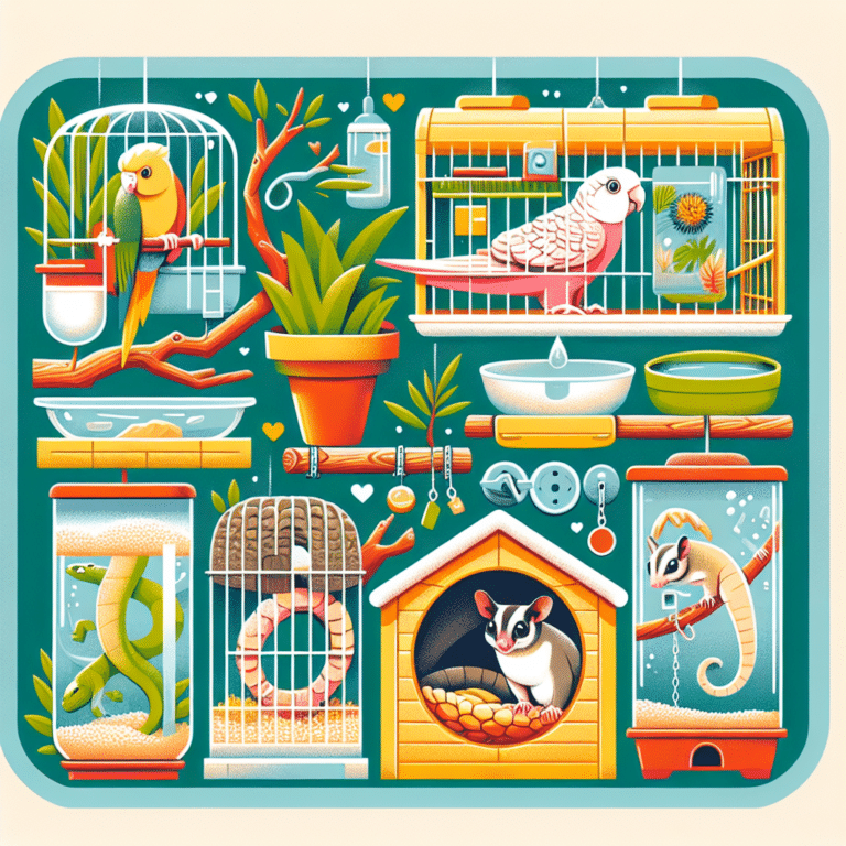 Keeping the Exotic Pet Environment Clean and Safe".