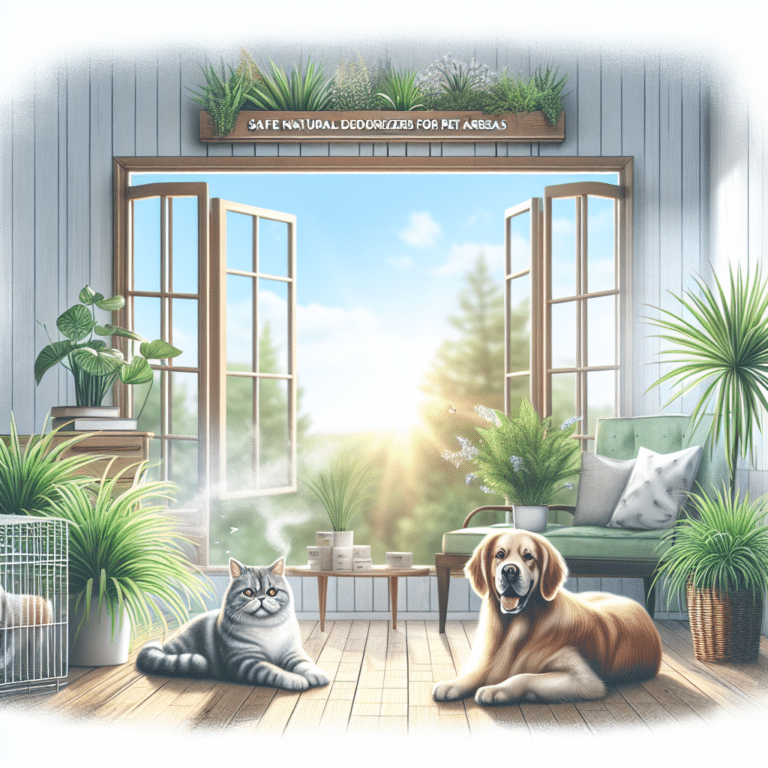 Safe Natural Deodorizers for Pet Areas