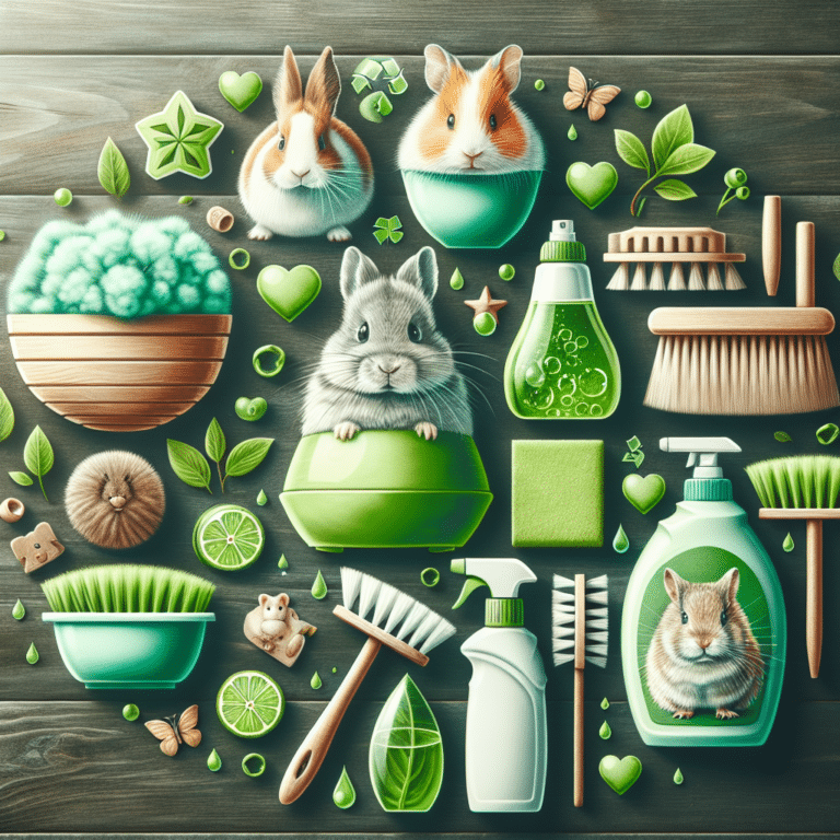 Green Cleaning Solutions for Small Pets