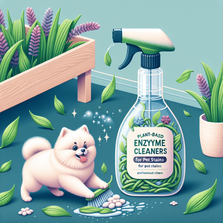 Plant-Based Enzyme Cleaners for Pet Stains