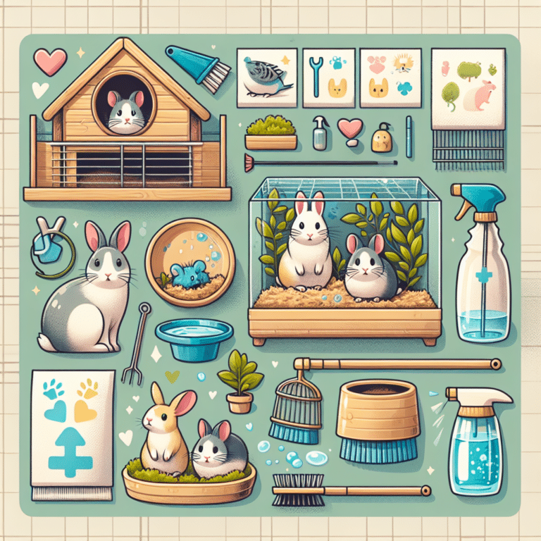 Preventing Bacteria Build-Up in Small Pet Habitats