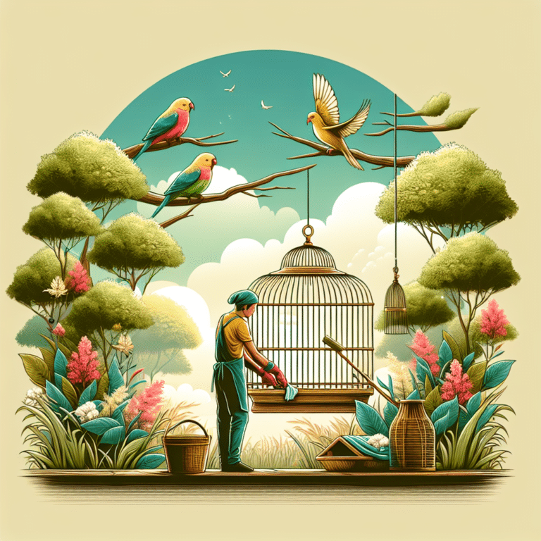 Chirping Clean: A Guide to Bird Cage Maintenance