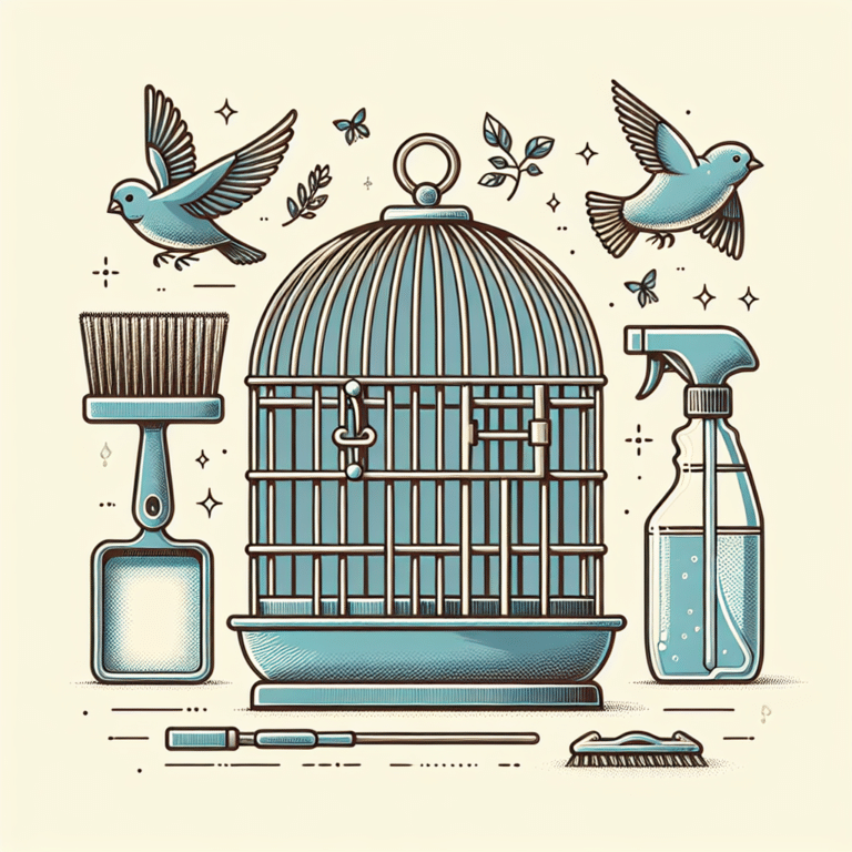 Easy Steps for Maintaining a Clean Bird Cage