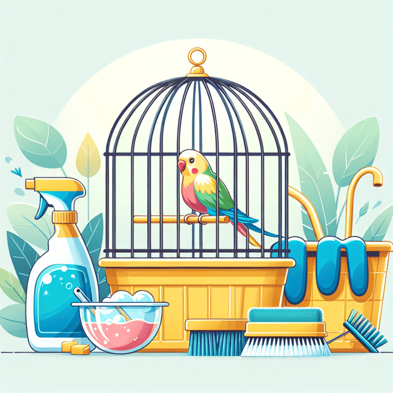 How to Keep Bird Cages Sparkling Clean".
