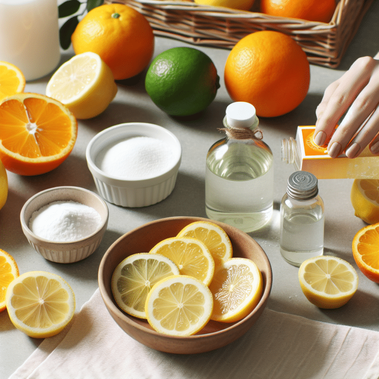 How to Make a Citrus and Baking Soda Cleaner