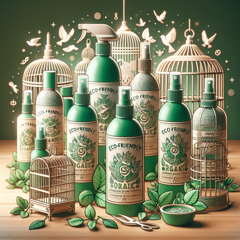 Safe Eco-Friendly Sprays for Bird Cages