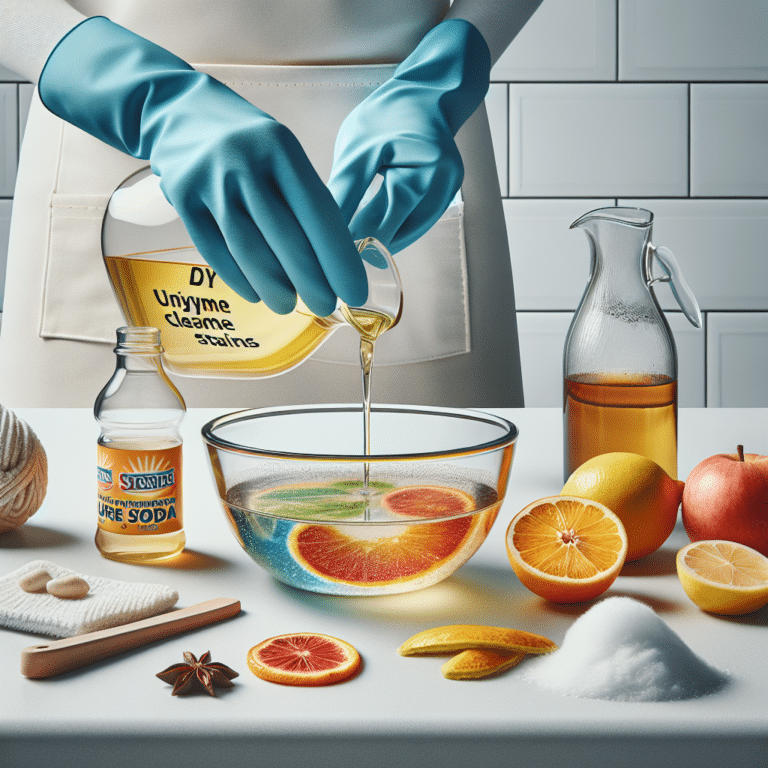 DIY Enzyme Cleaners for Urine Stains
