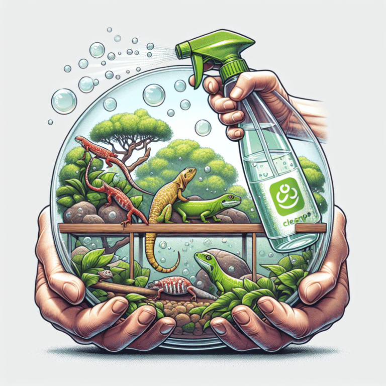 Homemade Natural Cleaner for Reptile Terrariums