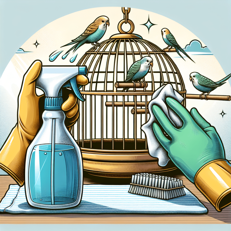 How to Deep-Clean Bird Cages Safely
