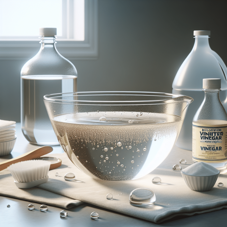 How to Make a Vinegar and Water Cleaning Solution