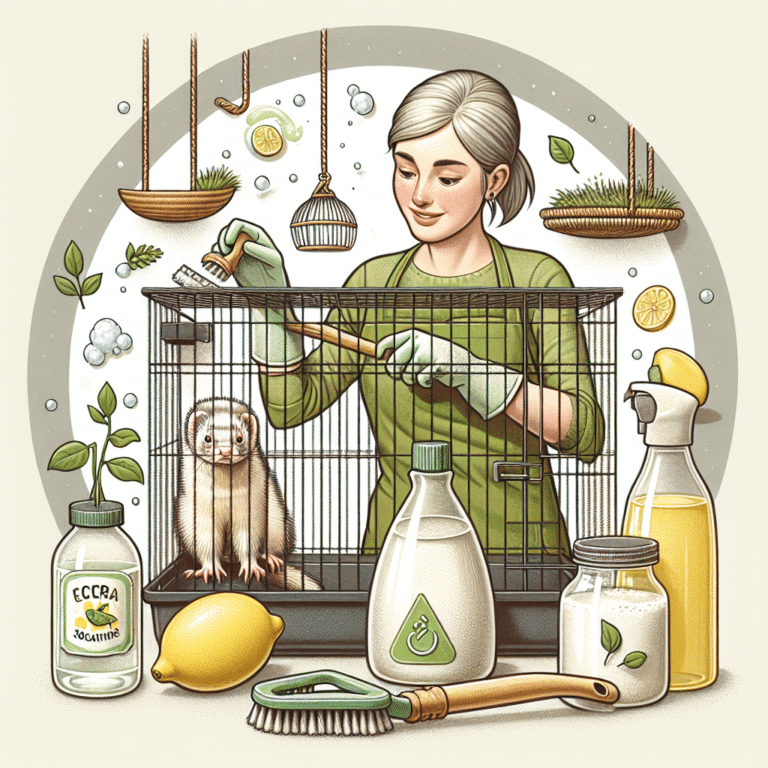 How to Clean Ferret Cages Naturally