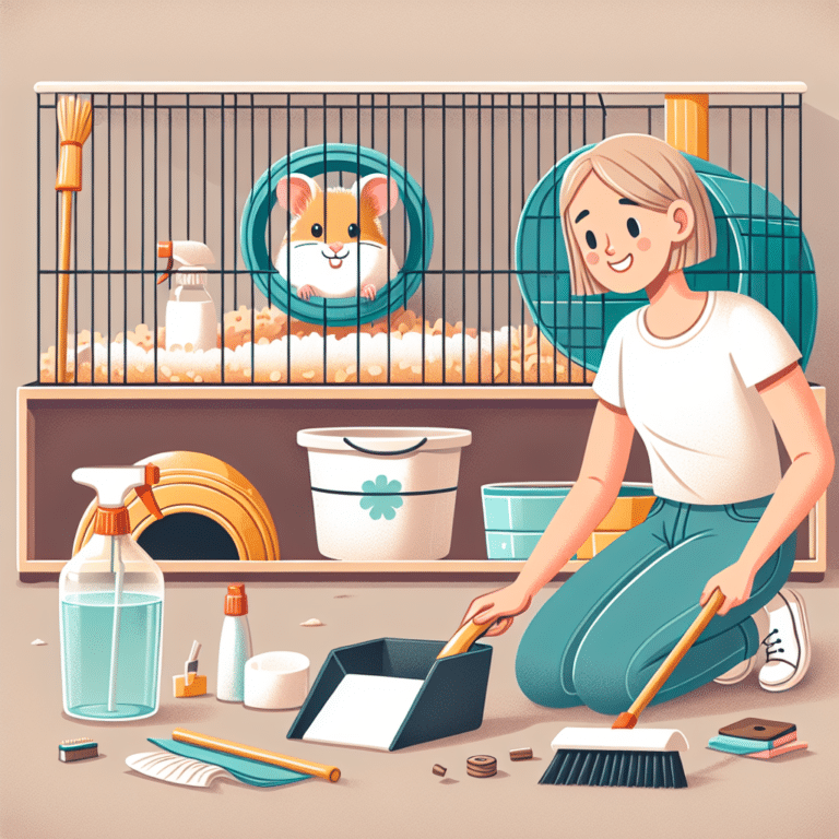 Safe Cleaning Routine for Hamster Habitats