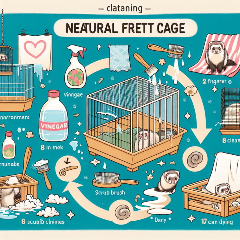 How to Clean Ferret Cages Naturally