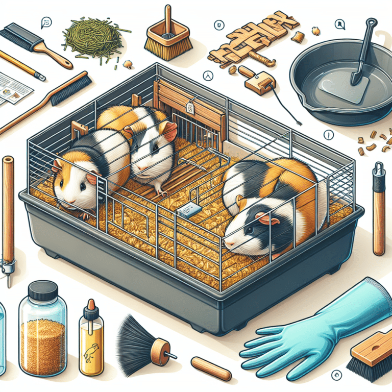 Guinea Pig Cage Maintenance Guide