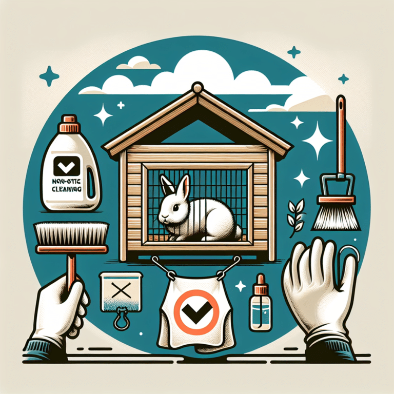 A Quick Guide to Safe Cleaning of Rabbit Hutches