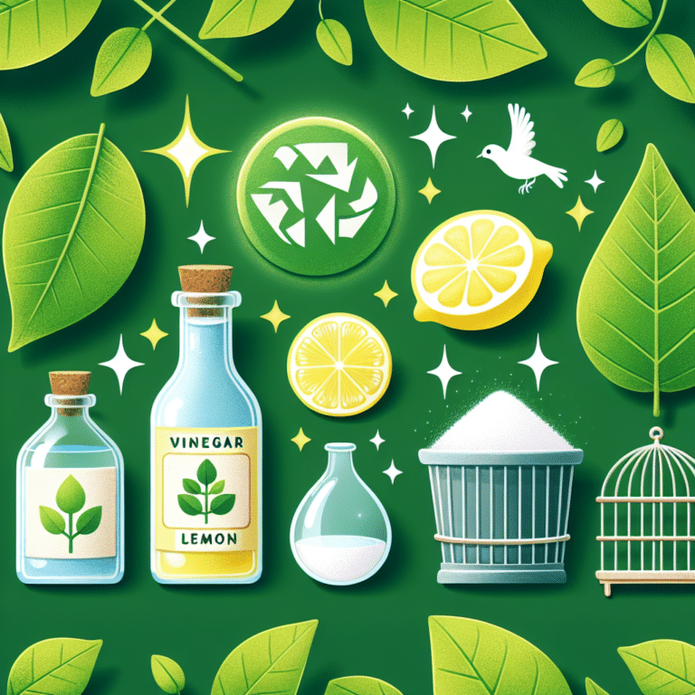 How to Make Eco-Friendly Cage Cleaners