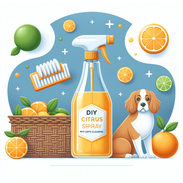 DIY Citrus Spray for Pet-Safe Cleaning